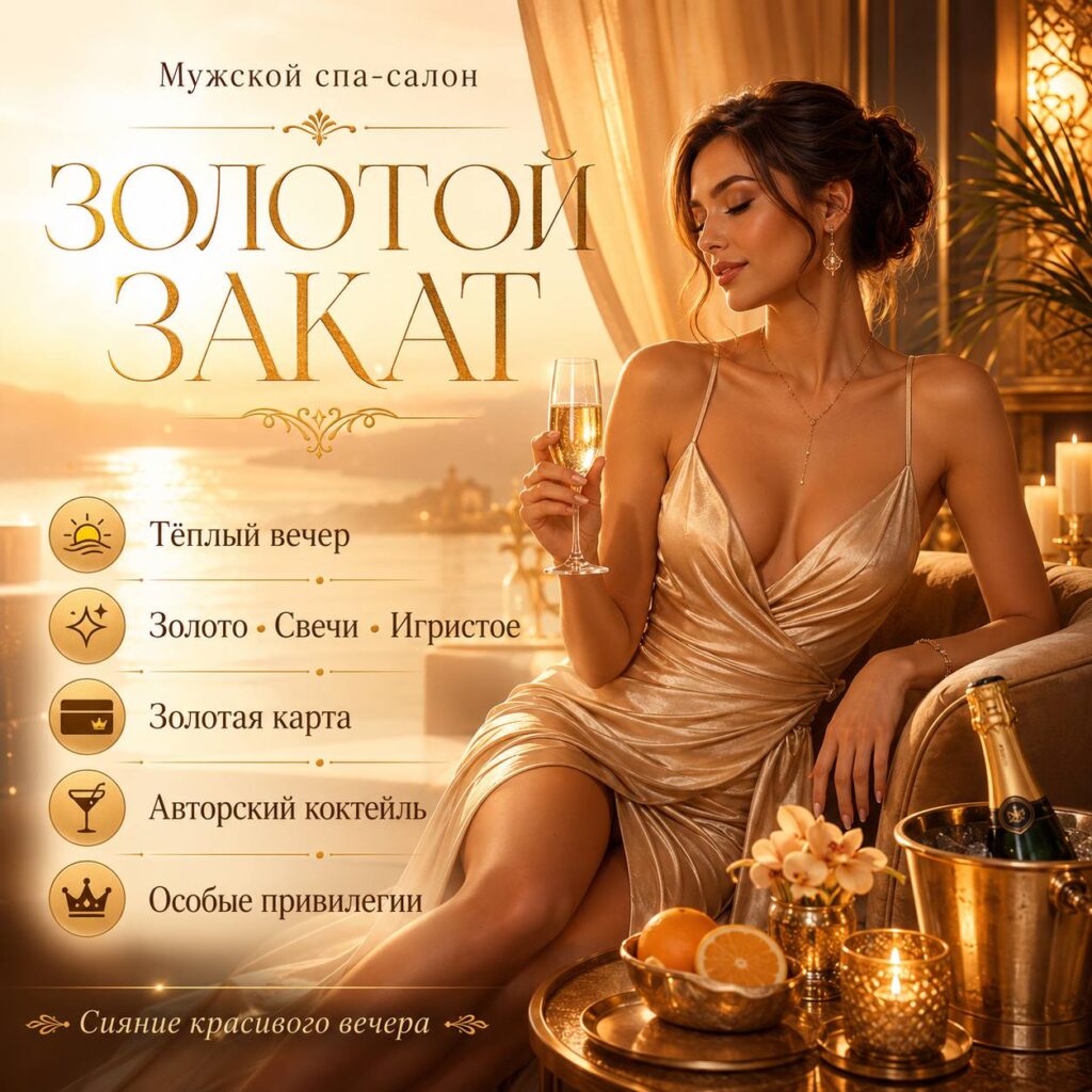 Золотой закат